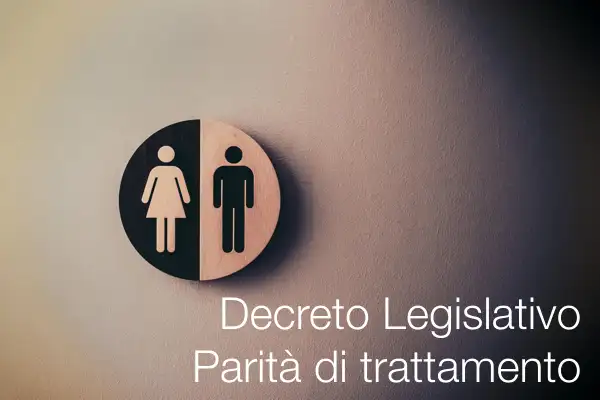 Decreto Legislativo Parità di trattamento